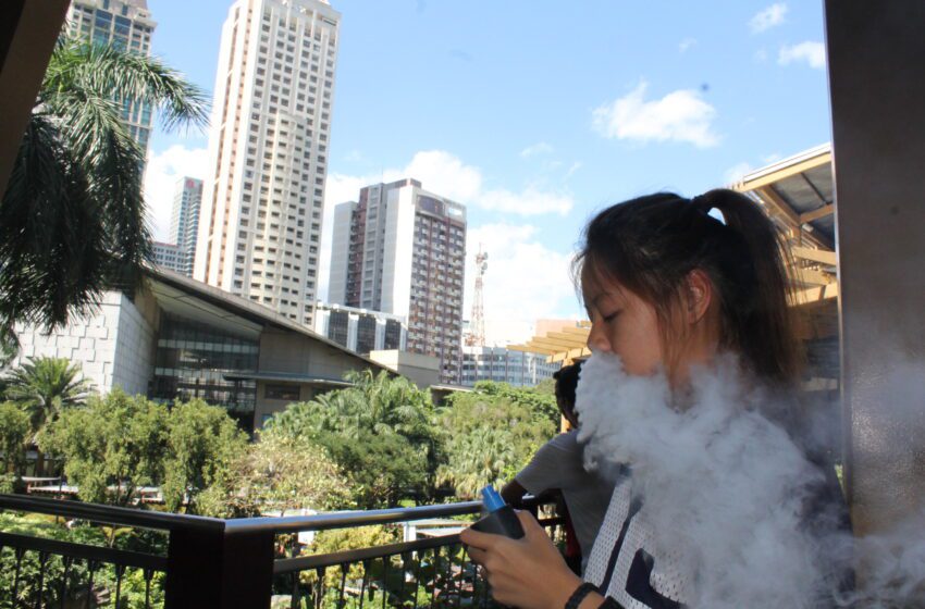  Expert asks Philippines to not ban vapor products