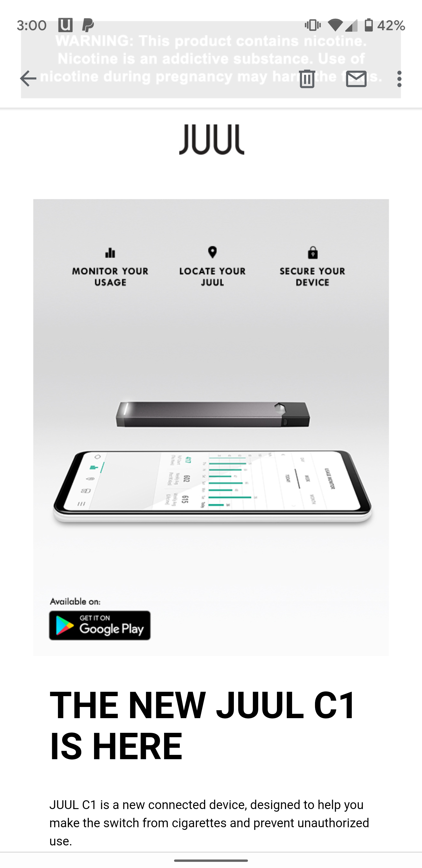 Juul testing new Bluetooth-enhanced 'lockable' C1 device in UK