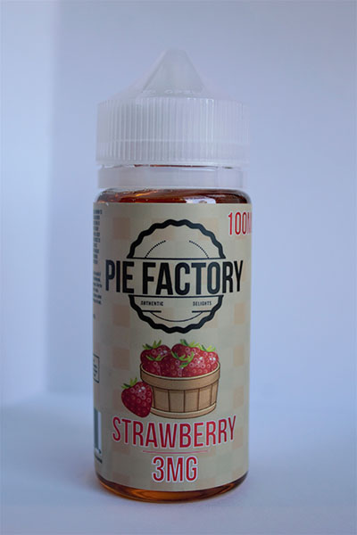 Pie Factory Strawberry e-liquid