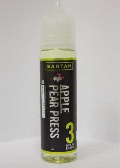 Bantam Apple Pear Press e-liquid bottle