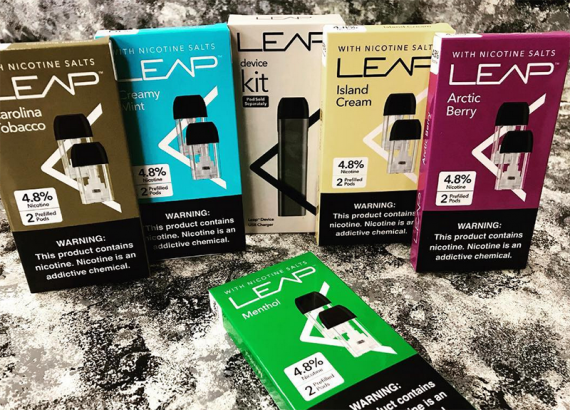  EAS Submits PMTA for Leap and Leap Go Vapor Products