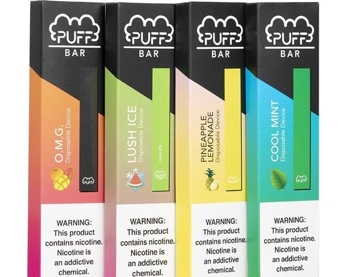  Puff Bar Sued for Online Sale of Vapes, Youth Use