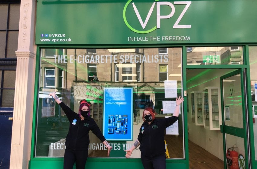  UK Vaping Retailer Opens First Store Since Lockdown