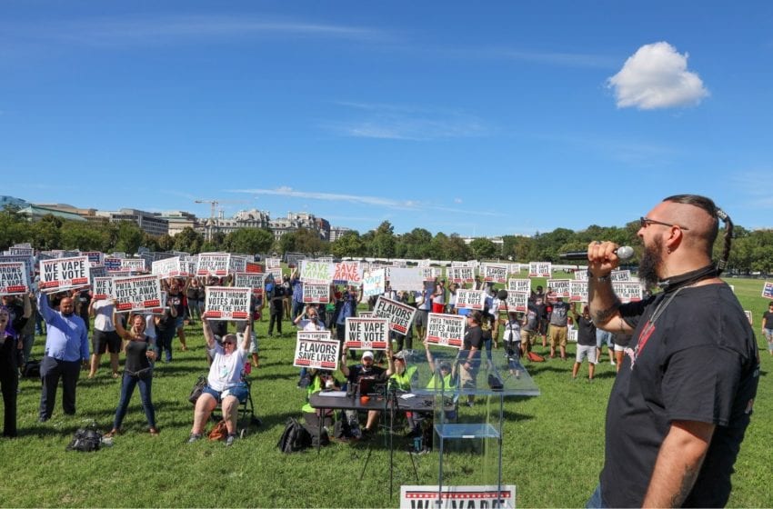  ‘We Vape, We Vote’ Movement Descends on D.C. for Rally