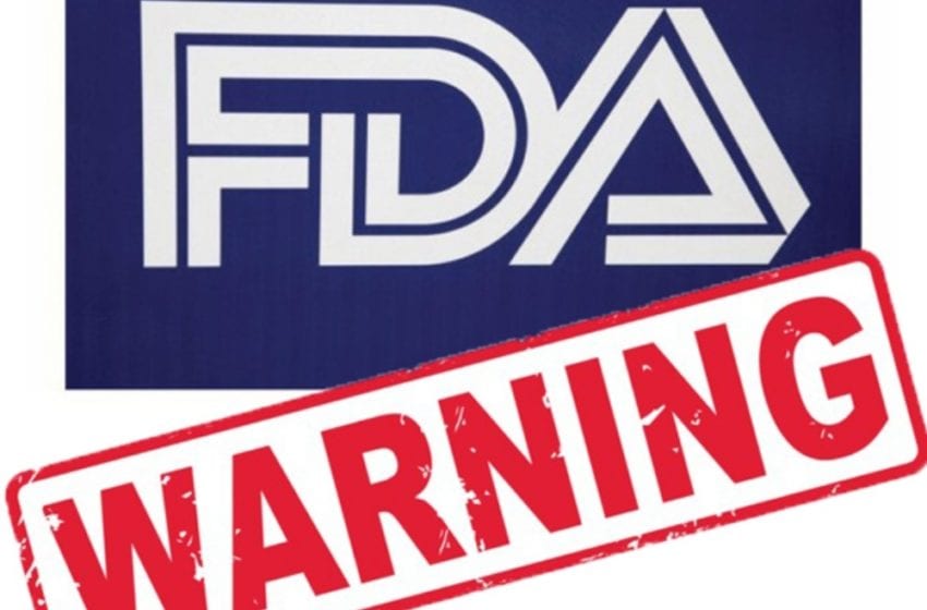  FDA Warns 5 Vapor Businesses for Illegal Marketing