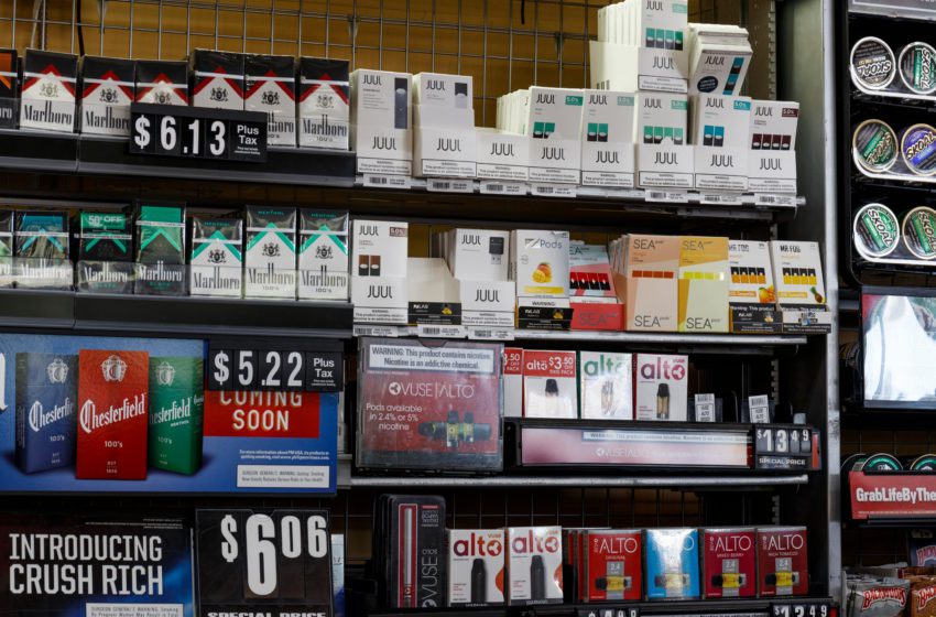 Cigarette, Vape Sales Slow While Pouches Boom