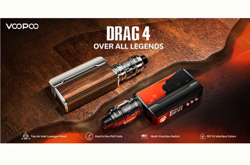  Voopoo Releases Long-Awaited DRAG 4 Mod