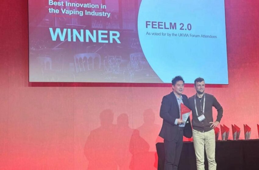  FEELM2.0 Vape Solution Scores Major UKVIA Award