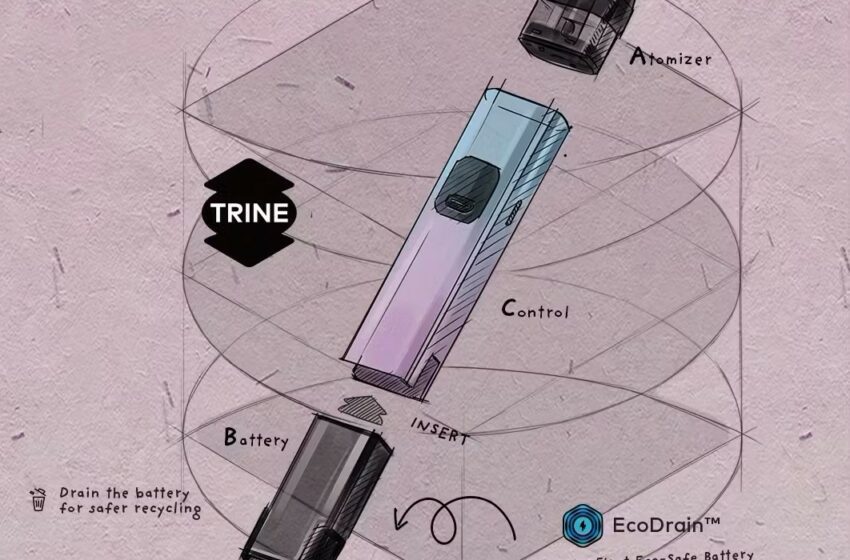  Innokin Launches New ‘Trine’ Vaping System